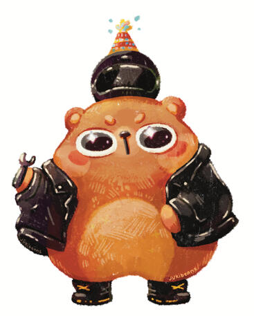 Rider Bear!